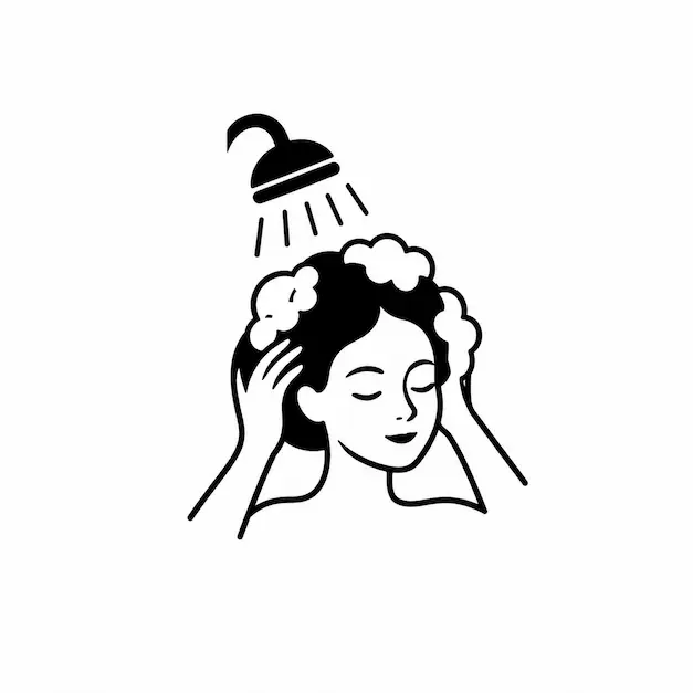 ماسک مو داخل حمام ماسک مون