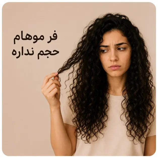 موهای نازک و بی‌حال